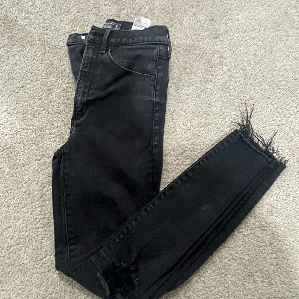Abercrombie & Fitch Black Skinny Jeans